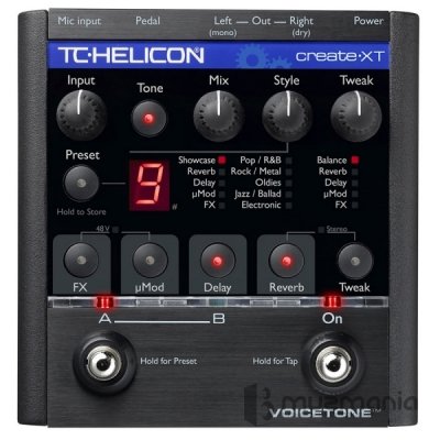 Вокальный процессор TC-Helicon VoiceTone Create XT