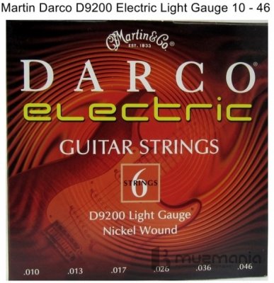 Струны для электрогитары MARTIN D-9200