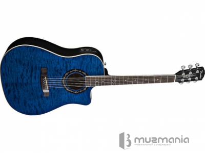 Электроакустическая гитара FENDER TBUCKET 300SCE TRANS BLUE