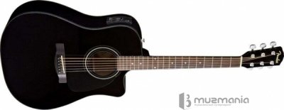 Электроакустическая гитара Fender CD-60CE BK