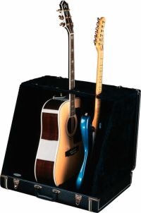 Гитарная стойка для 3х гитар FENDER STAGE GUITAR CASE STAND BLACK