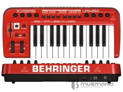 Миди клавиатура Behringer UMX250
