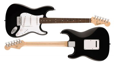 FENDER SQUIER DEBUT STRATOCASTER LRL BLACK