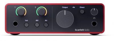 FOCUSRITE Scarlett Solo 4th Gen