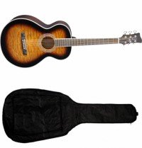 Акустическая гитара  Jay Turser JTA-414Q TSB