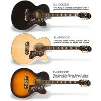 Электроакустическая гитара EPIPHONE EJ-200CE BLACK GLD