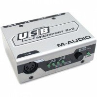 Мidi интерфейс M-audio USB Midisport 2x2